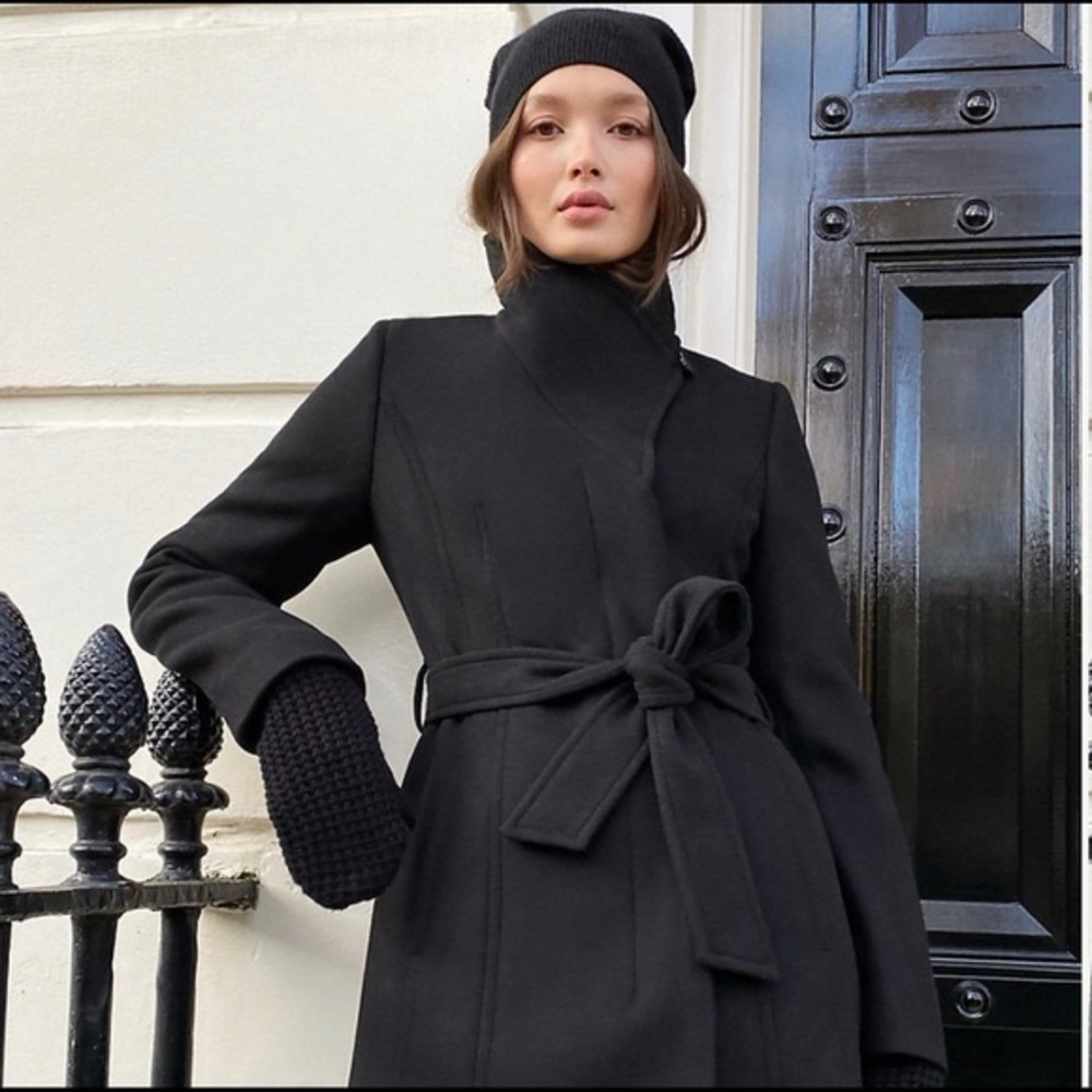 ✨Aritzia Babton Cristobal Coat in Black✨ 🖤🖤🖤